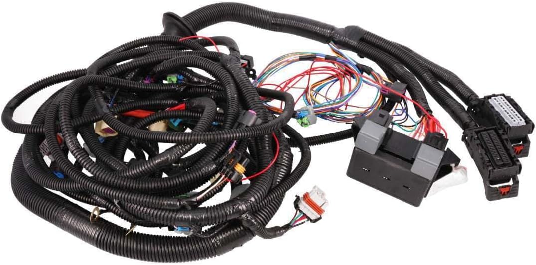 Top Street Performance Standalone Drive by Wire Engine and Standard Trans Wiring Harness for GM Chevy LY6, L92