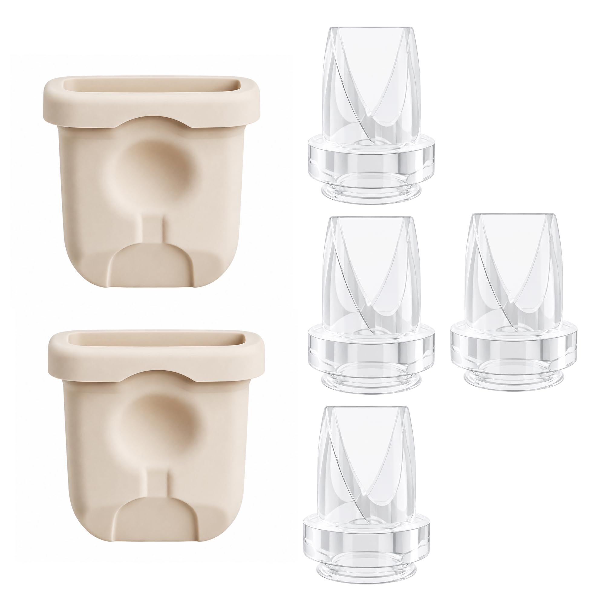 Breast Pump Accessories Kit (4 Duckbill Valves + 2 Diaphragms)