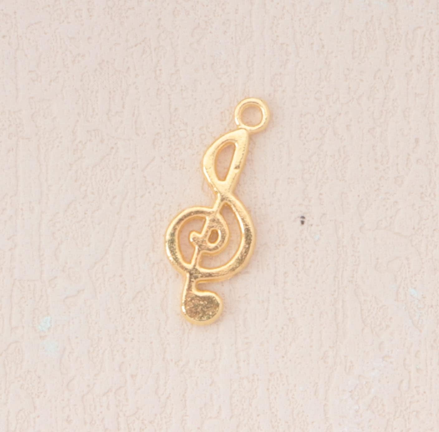 50 Pcs Musical Note Charm Metal Music Symbol Vintage Elegant Chic Instrument Pendant Beads for Craft Art Supplies Jewelry Making Finding DIY Necklace Bracelet Earring - Image 6