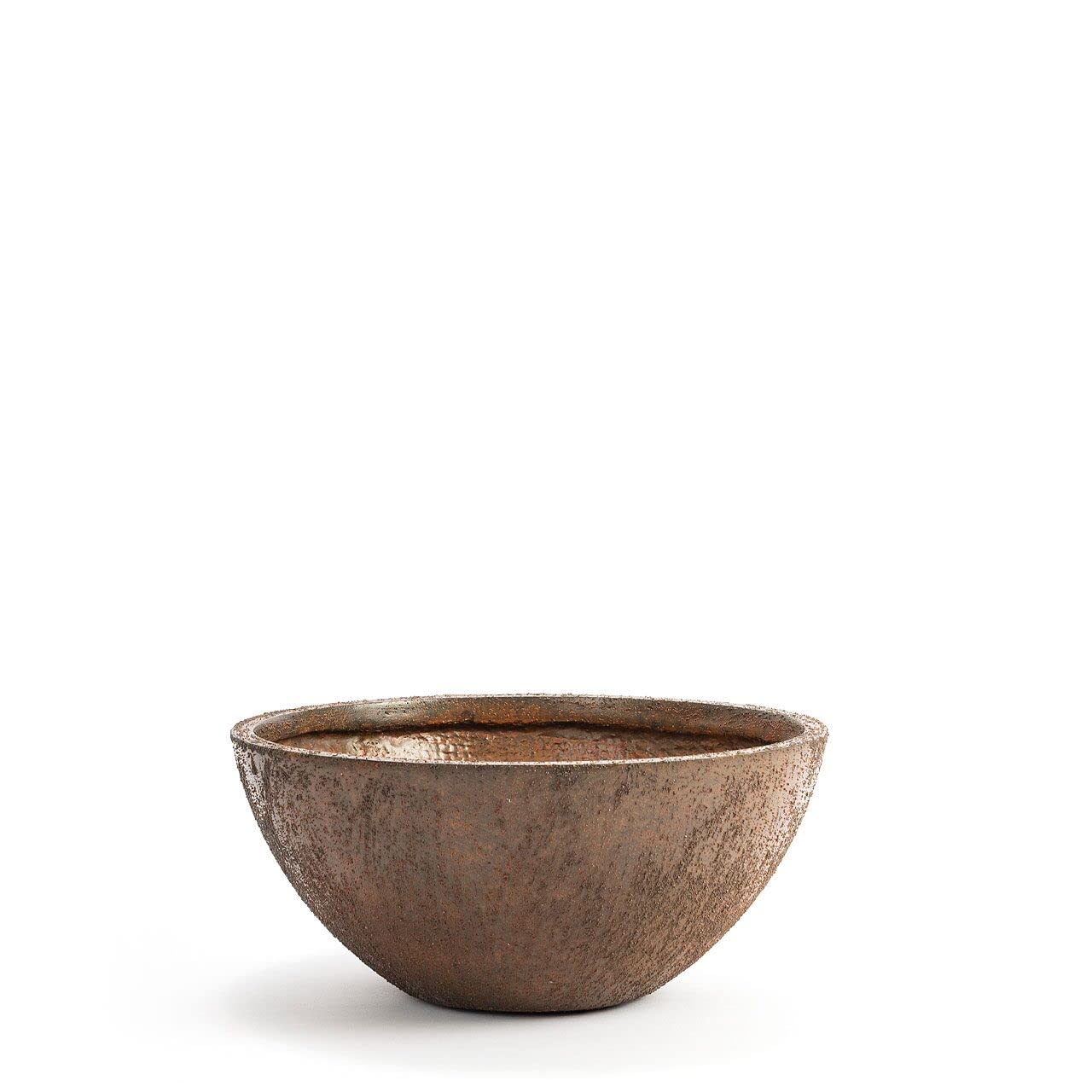 Pflanzwerk® Fioriera Vaso da Fiori Bowl Ø 45cm Ruggine *Resistente al Gelo* *Europea di qualità* *Protezione UV*