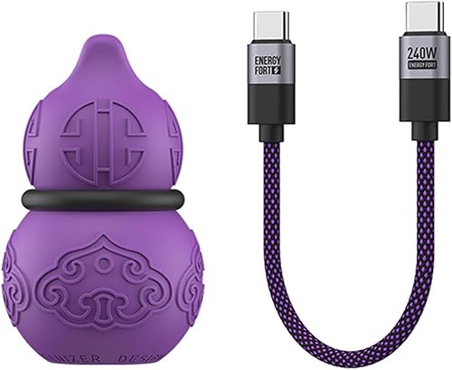 Miniatura 6 de Portable Charging Cable Holder with Decorative Lanyard Silicone Cord for Devices & Travel Accessories Adjustable Silicone Cord Wrap Straps