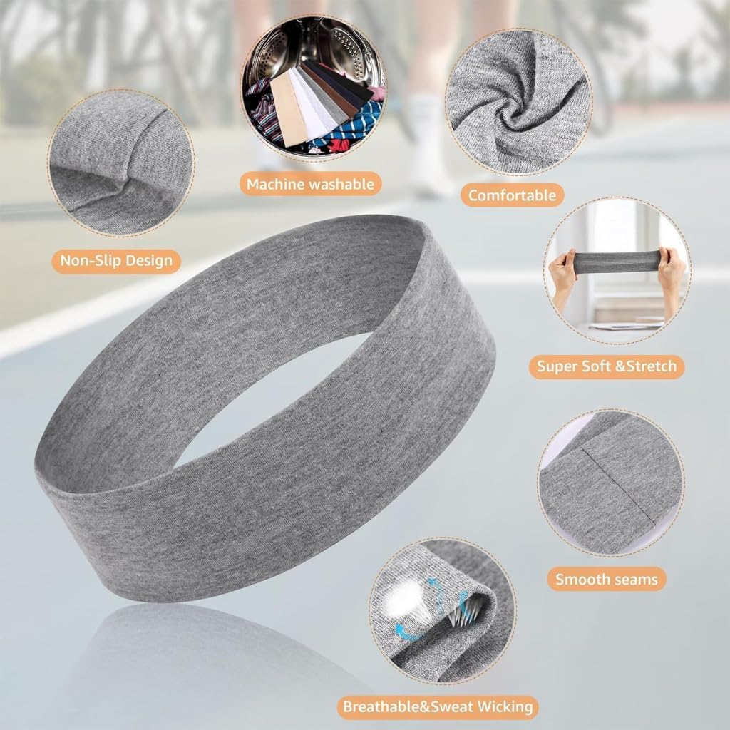 Sports Headbands Athletic Sweatband Workout Elastic Hair Band for Athletic Headbands Quick-Drying Headbands for Climbing Fitness