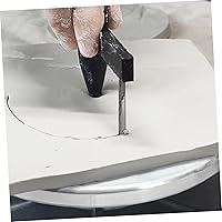 Vista 6 de EXCEART Brújulas de grabado, herramientas de cerámica de arcilla regla de precisión, regla de corte de cerámica de arcilla regla de corte