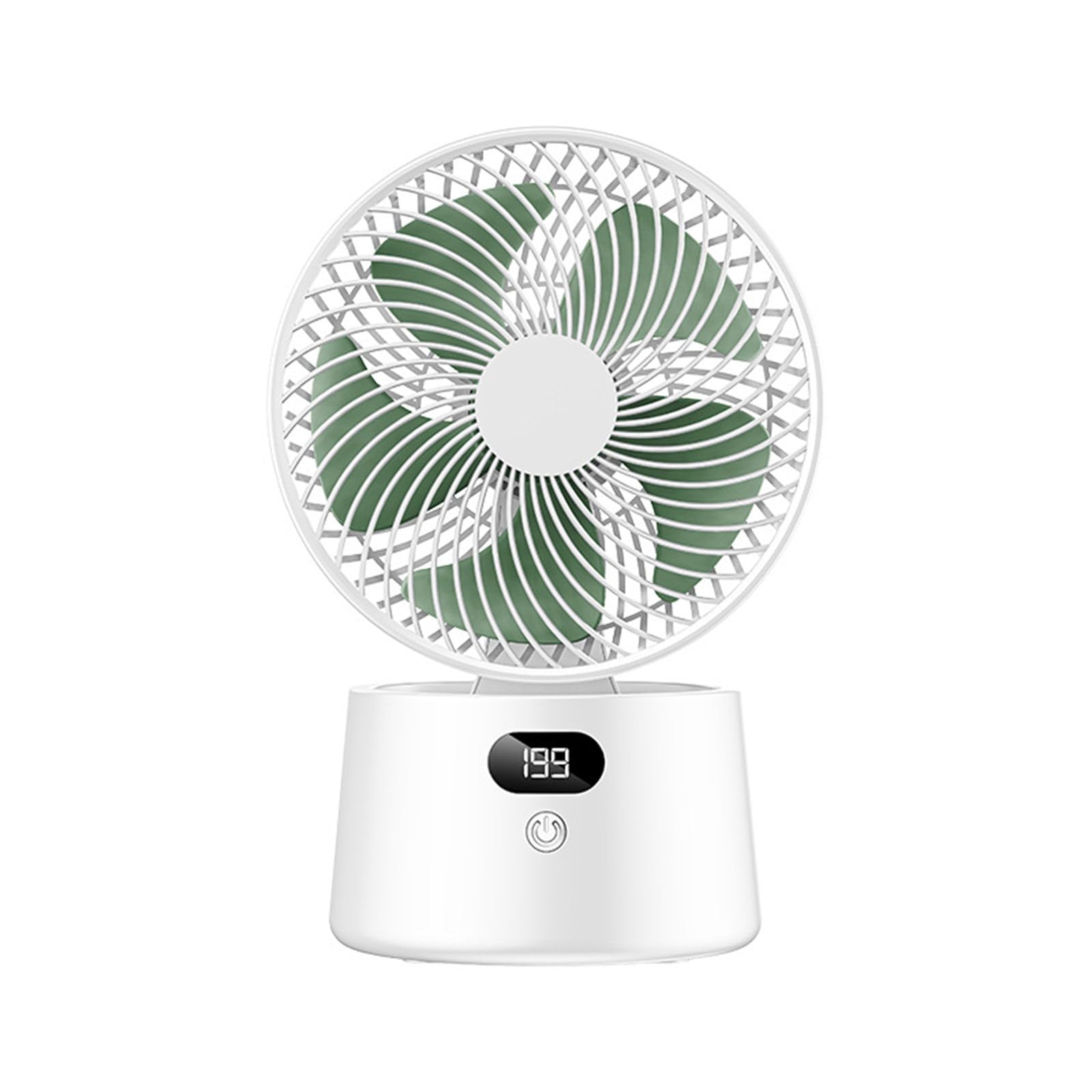 Kaeltsyn Handheld Miniature Fan USB Rechargeable Battery Handheld Cooling Texture Suitable for Students Workers USB Desk