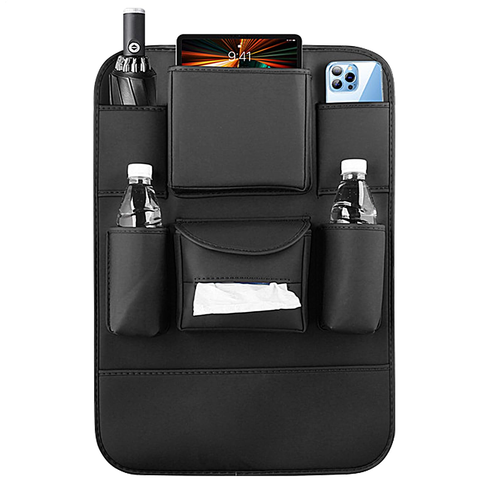Organiseur de siège arrière de voiture 58x41 cm pour protection de dossier de véhicule