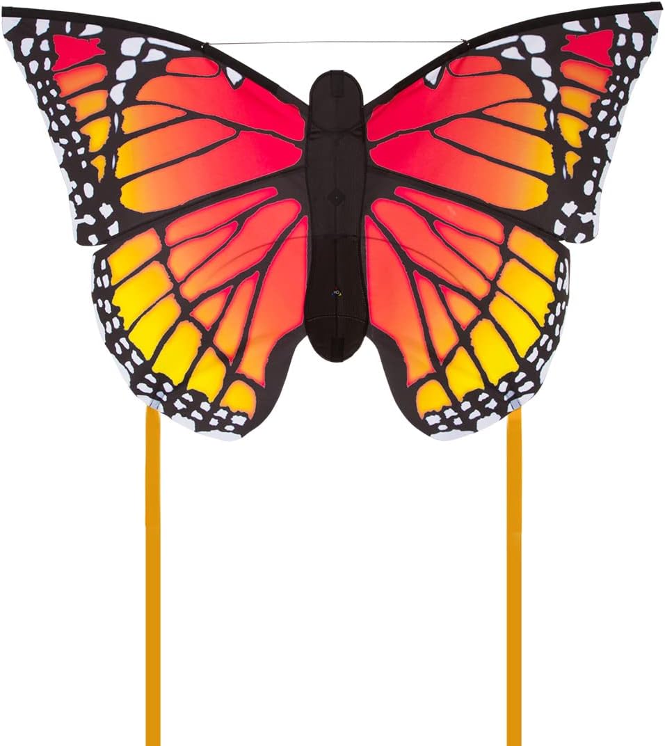 Wind Designs Single Line Kite - Large Butterfly Kite Monarch 51"