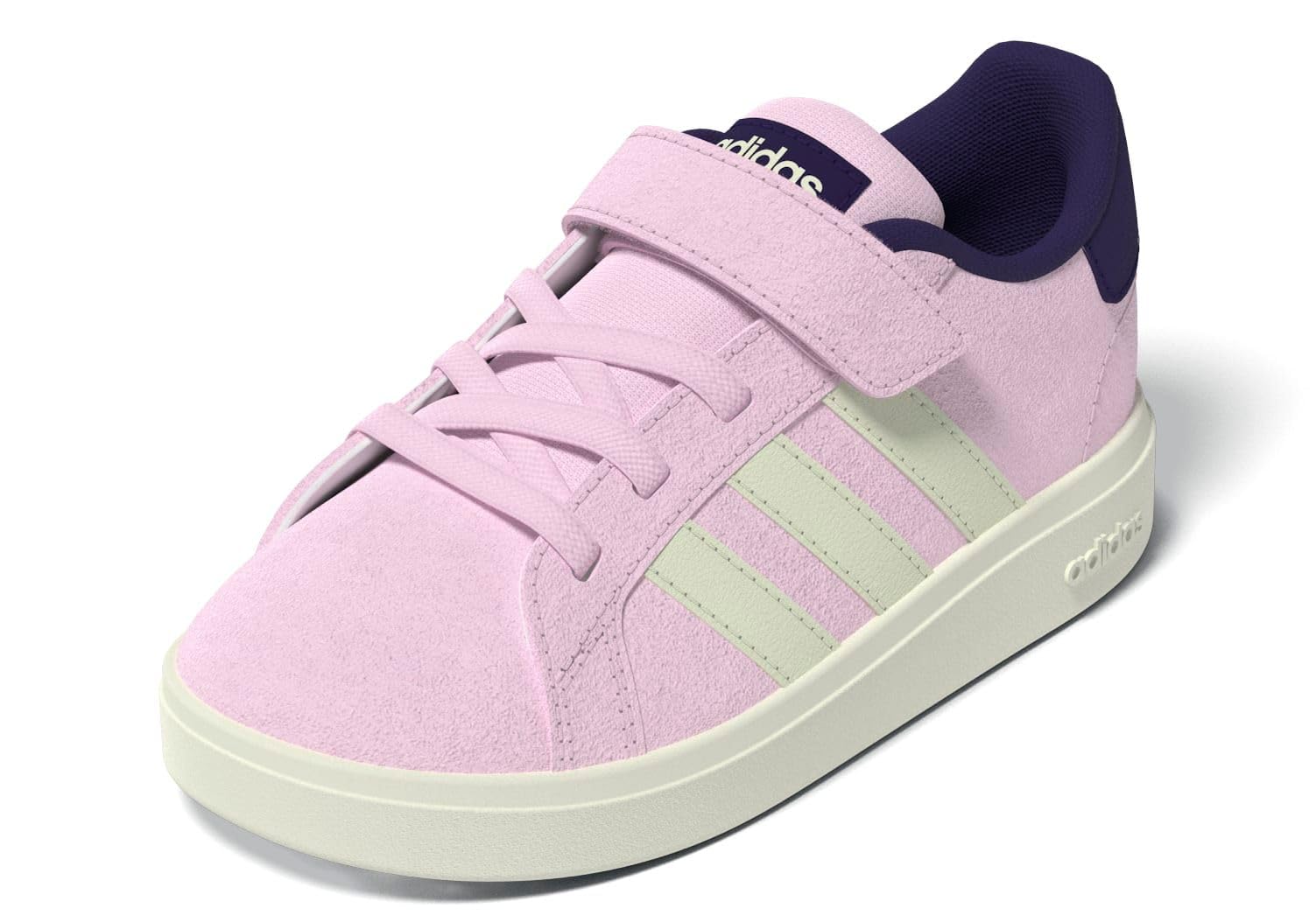 adidas Unisex Baby Grand Court 00s Shoes Infants, Bliss Lilac/core White/Collegiate Purple, 6.5 UK Child