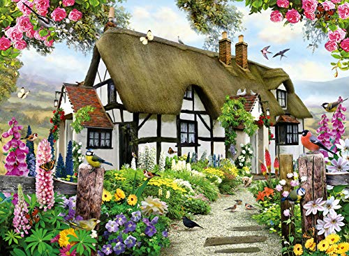 Ravensburger Puzzle 14709 - Verträumtes Cottage - 500 Teile Puzzle für Erwachsene und Kinder ab 10 Jahren – Bild 3