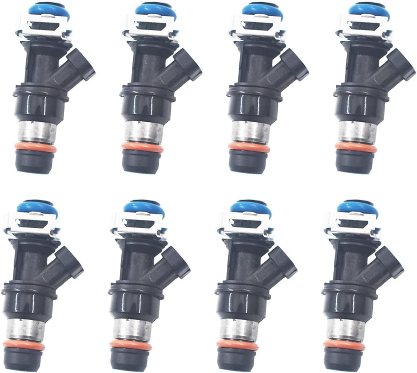 labwork Fuel Injector Kit Replacement for Chevy 2001-2007 Replacement for GMC 2001-2007 without Flex Fuel 17113698