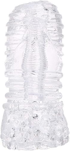 Miniatura 1 de Masturbador masculino de silicona transparente, bomba de pene, entrenador realista de vagina al vacío, succión de bolsillo, coño Stroker Cup,