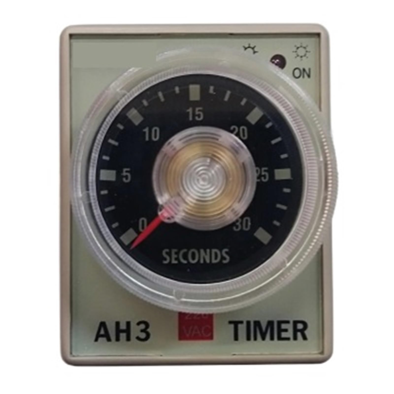 Relais temporisé AH3-3 220V avec minuterie de 30s pour contrôle électrique