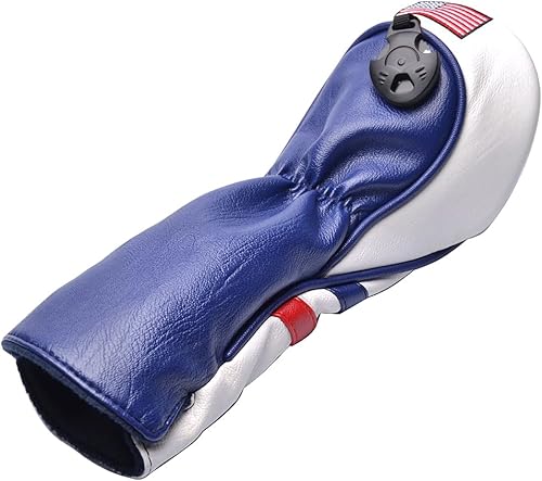 Miniatura 8 de GOOACTION USA Golf Club 3 5 Fairway Wood Headcover American Stars and Stripes Flag Cuero sintético Patriótico Head Covers Protector