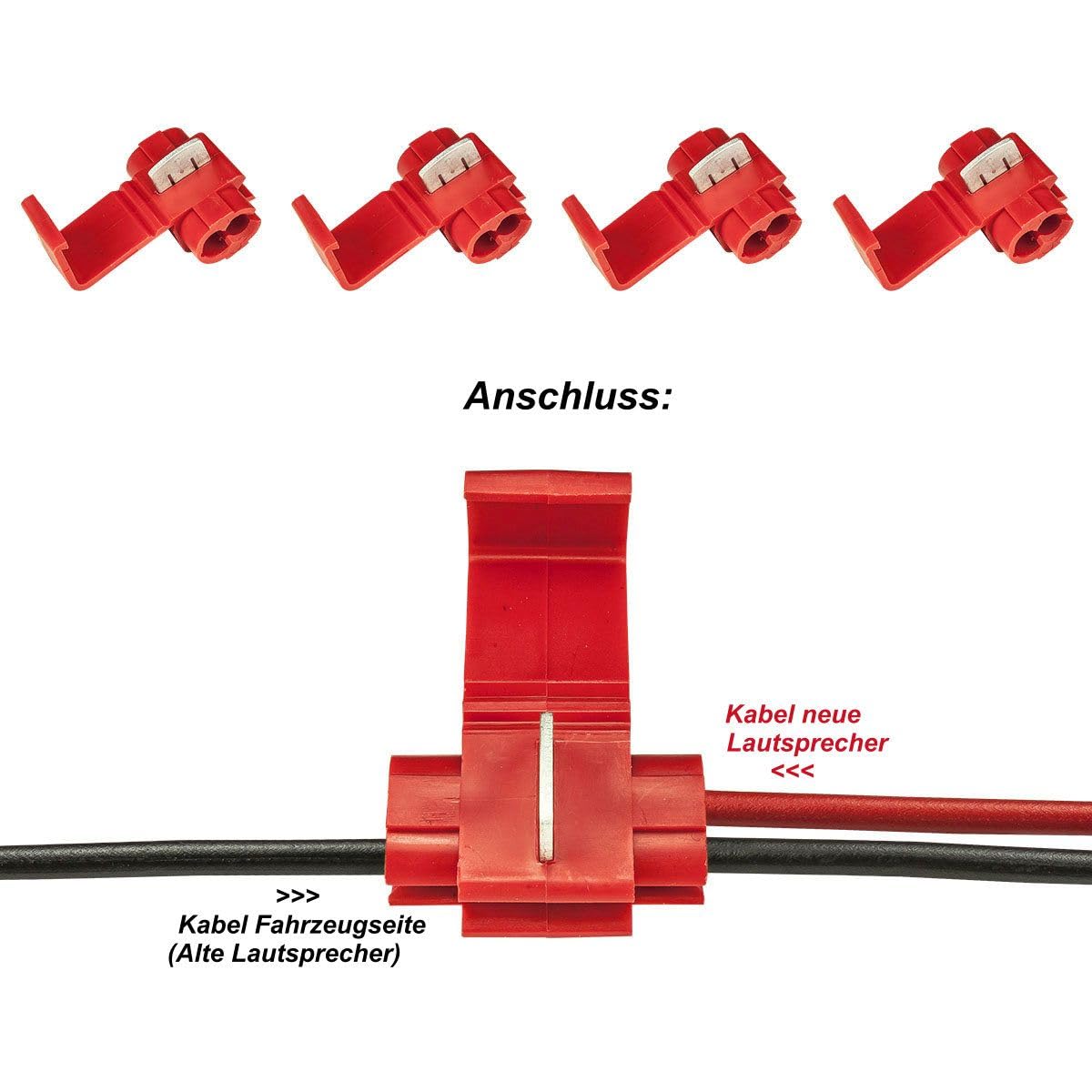 tomzz Audio 4042-000 TA10.0-Pro Lautsprecher Einbauset kompatibel mit VW Golf T3 T4 Polo Porsche 911 100mm Koaxial System