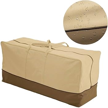 Amazon De Schutzhulle Fur Gartenauflagen Dicke Tragetasche Mit Griffen 152x71x51 Cm Gross 600d Gartenpolster Auflagen Aufbewahrung Tasche
