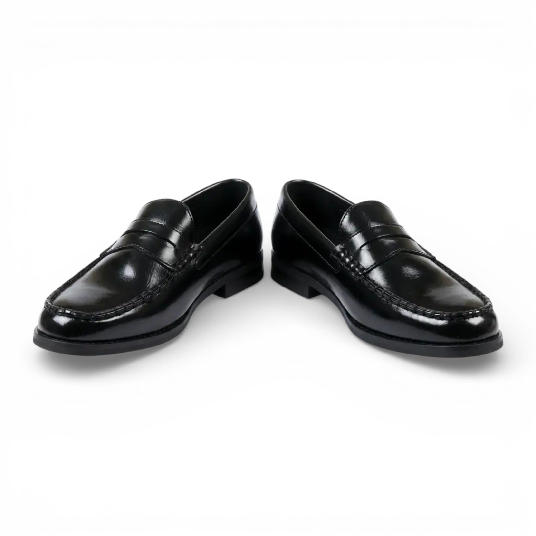 Zapatos Casuales Tipo Mocasín Formales de Vestir de Piel Sintética PU para Hombre de Dolcetto