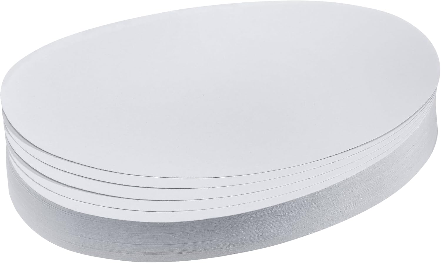 Franken UMZ 1119 04 Prompt Cards Oval 11 x 19 cm 130 GSM Pack of 500 Yellow 500 Stück Orange