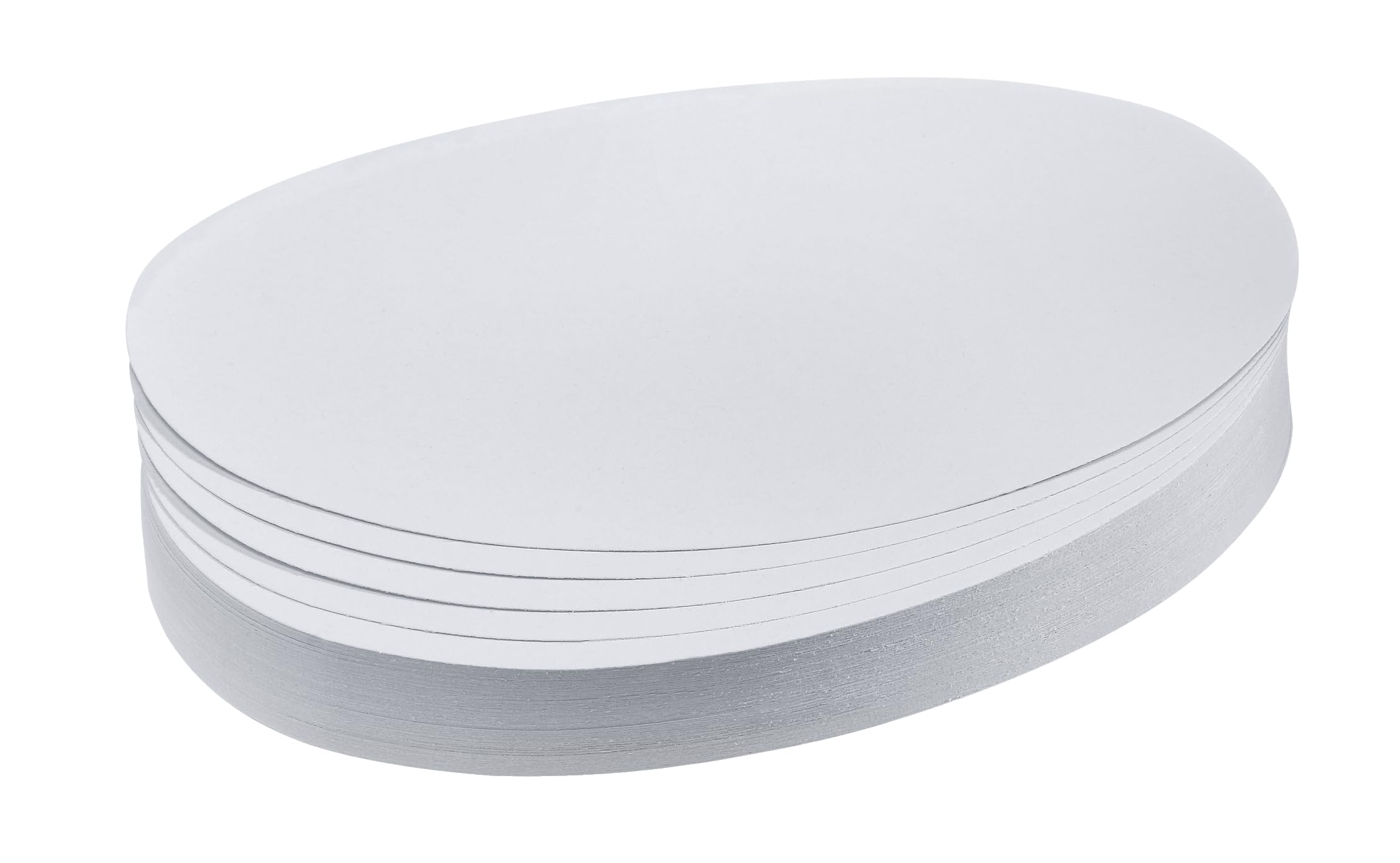 Franken UMZ 1119 04 Prompt Cards Oval 11 x 19 cm 130 GSM Pack of 500 Yellow 500 Stück Light Blue