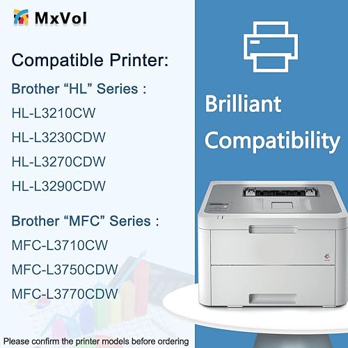 Miniatura 3 de MxVol Unidad de tambor de repuesto compatible Brother DR223CL DR-223CL para Brother HL-L3290CDW MFC-L3710CW MFC-L3750CDW HL-L3210CW MFC-L3770CDW