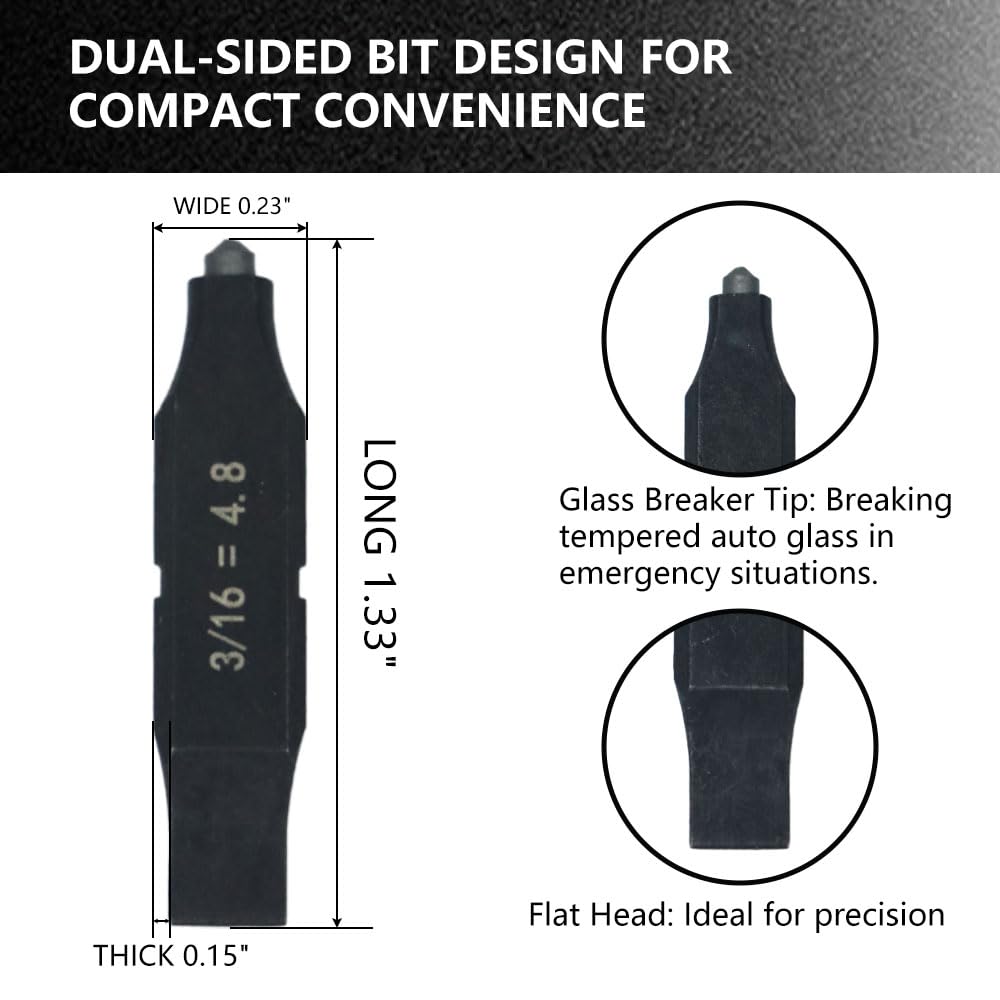 Leatherman Glass Breaker Bit Set - 3 Pack -5