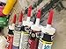 Tipu 100-Pcs Caulk Cap Sealer, Caulk Cap, Caulking Gun Cap, Caulk Plug, Caulk Saving Caps, Red