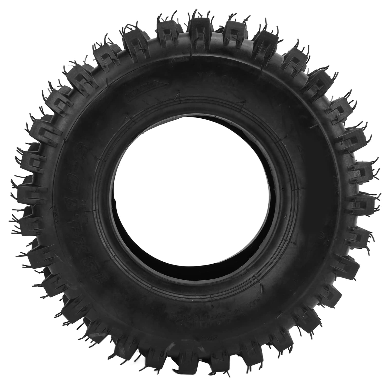 Pneumatico Moto, Antiscivolo Addensato per Neve 13x4.10-6 in Gomma Pneumatico ATV for Kart Mini 4WD 49cc Spazzaneve Escursionismo Invernale
