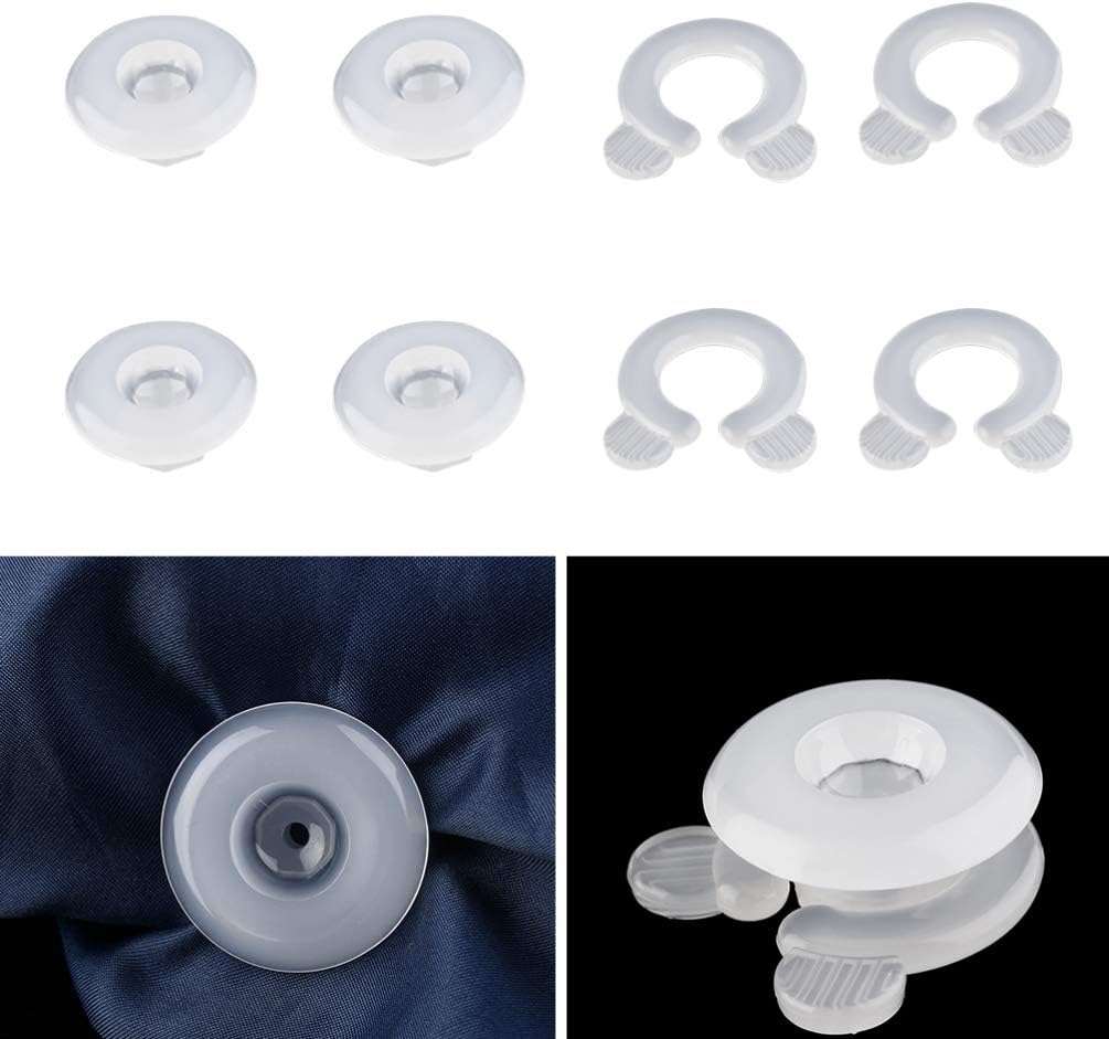 ULTNICE Adjustable Bed Sheet Clips 4-Pack Quilt Cover Holders Sheet Fasteners for Fitted & Flat Mattress Holder Straps Secure Bedding Accessories 1.57X0.43X0.27 Inches