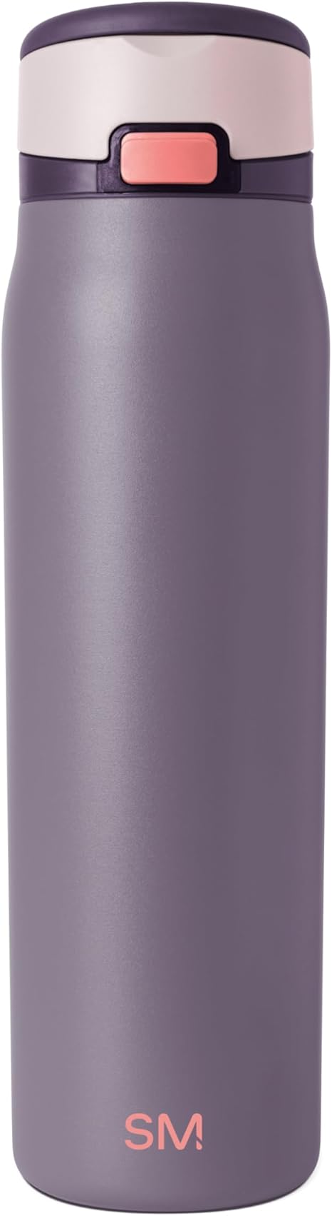Simple Modern Mesa Loop Water Bottle with Straw | 24oz Cup Holder Friendly Insulated Stainless Steel Bottles for Travel, Sports and School | Neptune main image 1