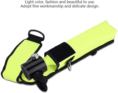 Miniatura 6 de OUKENS Soporte para tanque de buceo, bolsa cilíndrica de oxígeno con correa ajustable, 600D PVC portátil manos libres para buceo, esnórquel y