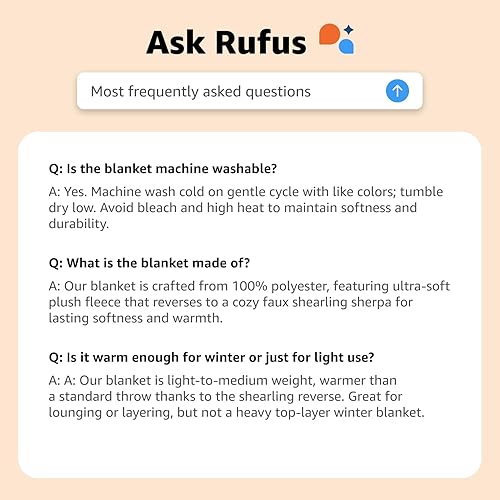 Miniatura 7 de Eddie Bauer - Manta de tamaño twin, manta de cama de felpa ultrasuave con reverso de borrego sintético, ropa de cama de gran tamaño para sofá o cama