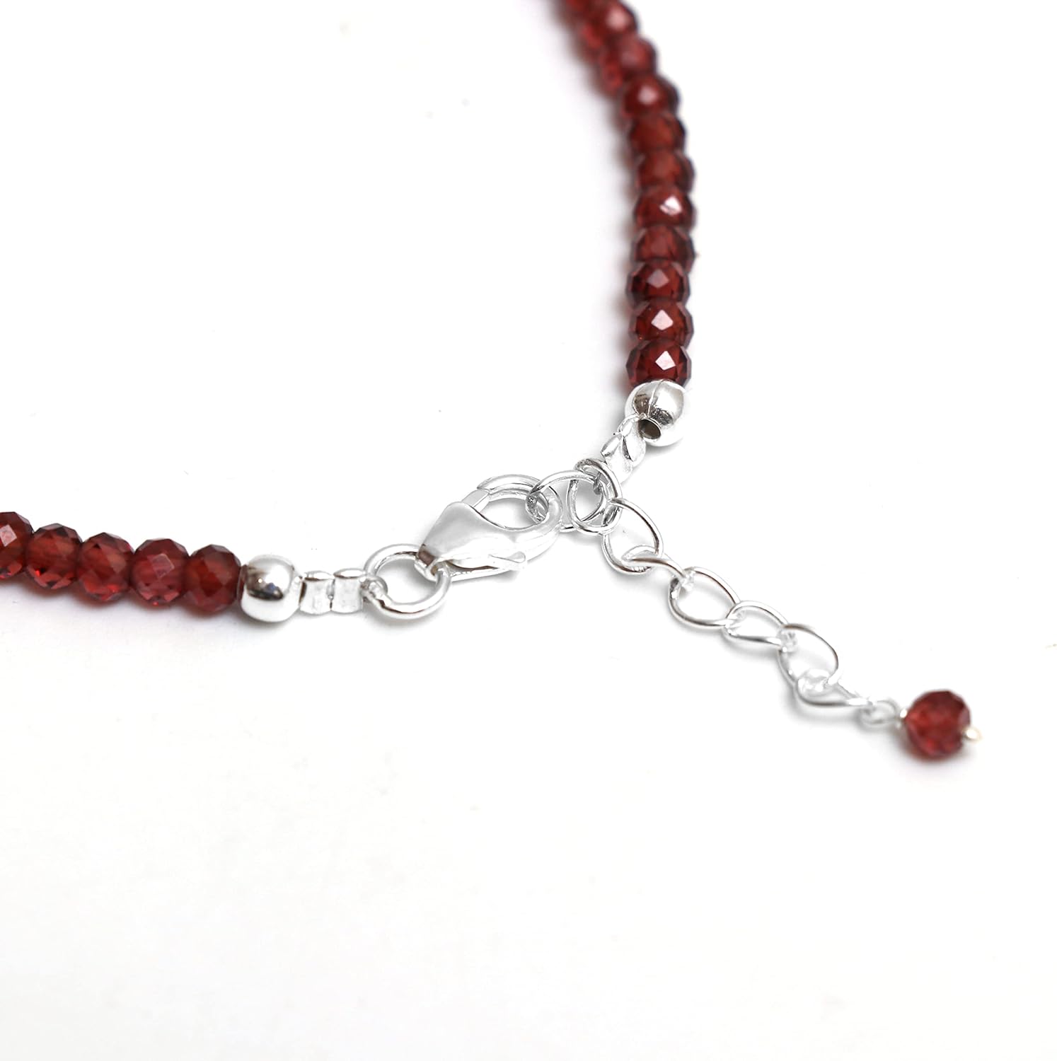 Natural Gemstone Beaded Cross Bracelet, Pearl Bracelet, Dainty Faith Bracelets, Everyday Elegance, Gift for Mom Daughter Sister, 6.5+1 Inch 925 Silver Adjustable Chain