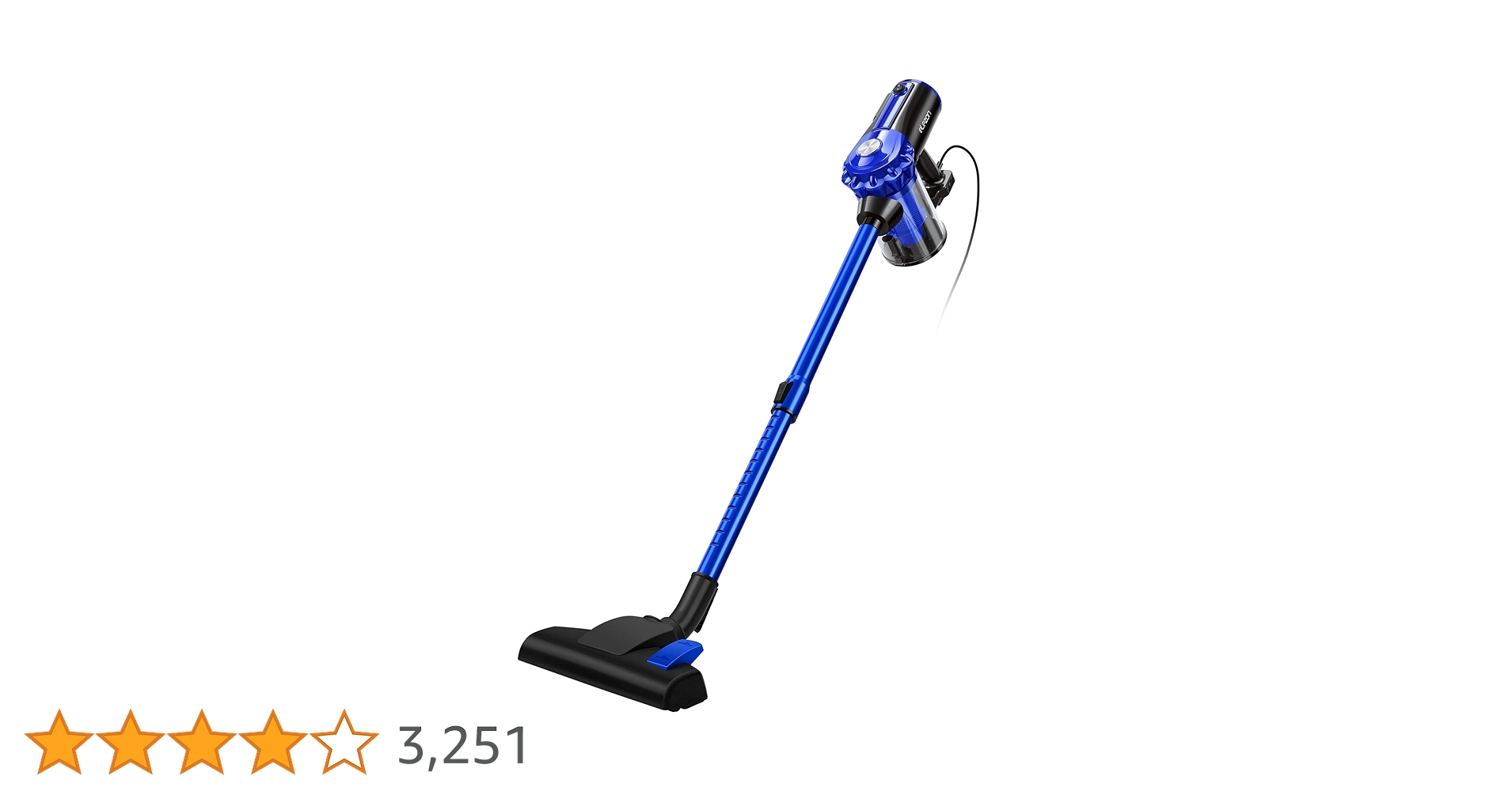 Amazon | elezon 掃除機 サイクロン 17000Pa 600W コード式