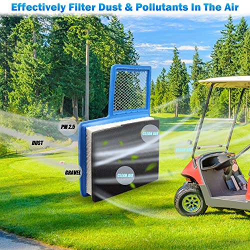 Yamaha Air Filter Pre-Filter With Spark Plug Fuel Filter Tune Up Kit Replacement (For Yamaha G16 G20 G21 G22 G29 Drive) #TOP2