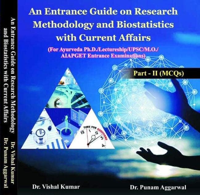 Buy Research Methodology and Biostatistics An entrance Guide (PART II ...