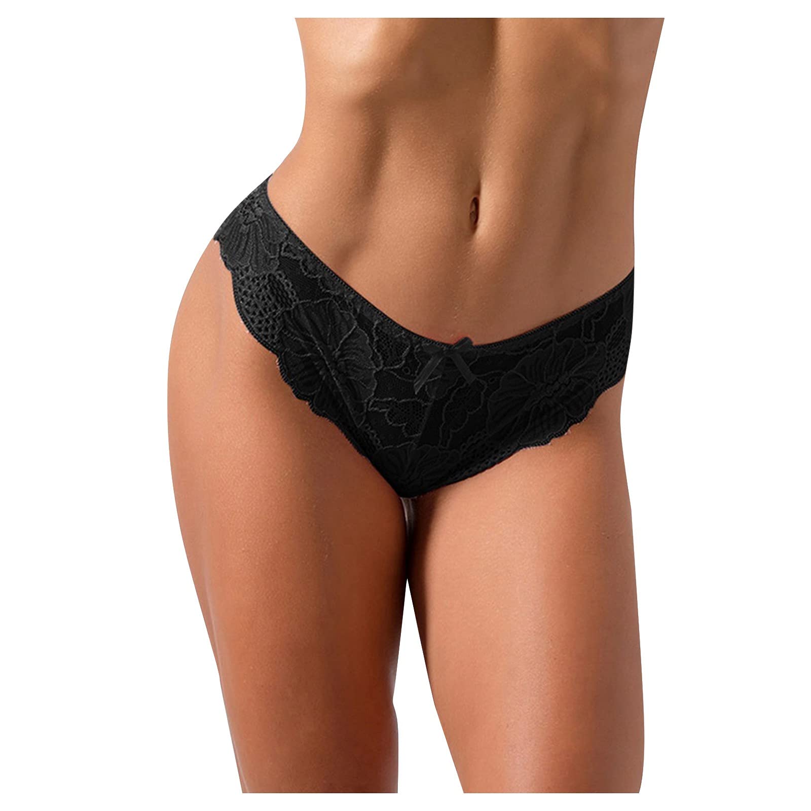 JEUROT Seamless Underwear for Women Adjustable Sexy Low Rise Underwear Breathable T-Back Thongs Panties Sexy Bikini Panties