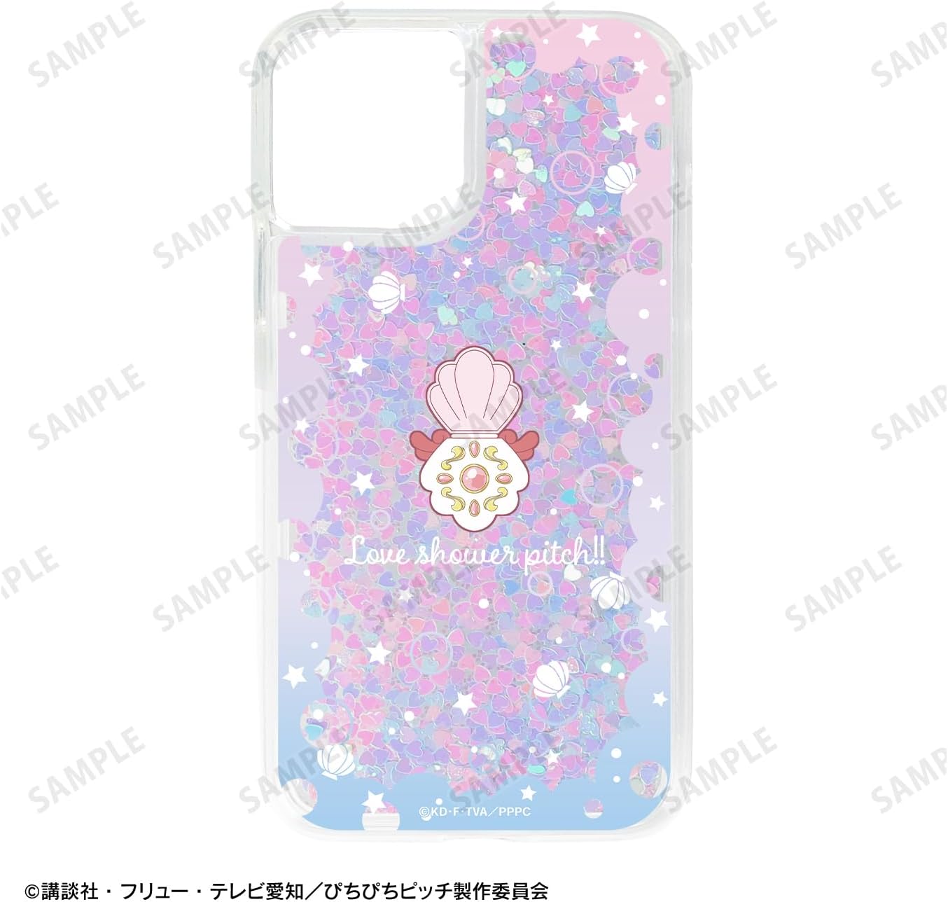 アルマビアンカ(Armabianca) Anime Pichi Pichi Pitch Aqua Pitch Glitter iPhone Case Compatible with iPhone 14 Pro image 3