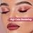 Kaely 1.5mm Skinny Gel Eyeliner Pencil,Berry Pink Cat Eye Liner Makeup Pen,Cream Smooth Eyeliner Crayon,delineador de ojos contra el agua,Waterproof Long Lasting 16 Hour Wear,Vegan & Cruelty Free,04