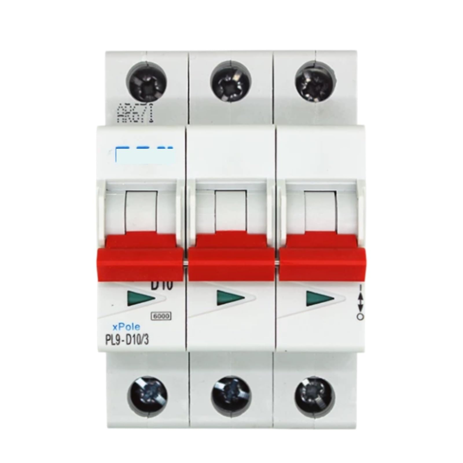 HKEJSJWA Circuit Breaker PL9-D10/3, 10A 3P Leakage Circuit Breaker Switch