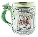 Tazza drago - 3d - Dragone cinese - Resina - Acciaio inox - Horror - Boccale birra - Idea regalo originale - Gotico - Caffe - Bevande - Vichinga - Maschio - Halloween - Medievale - Ottima qualita