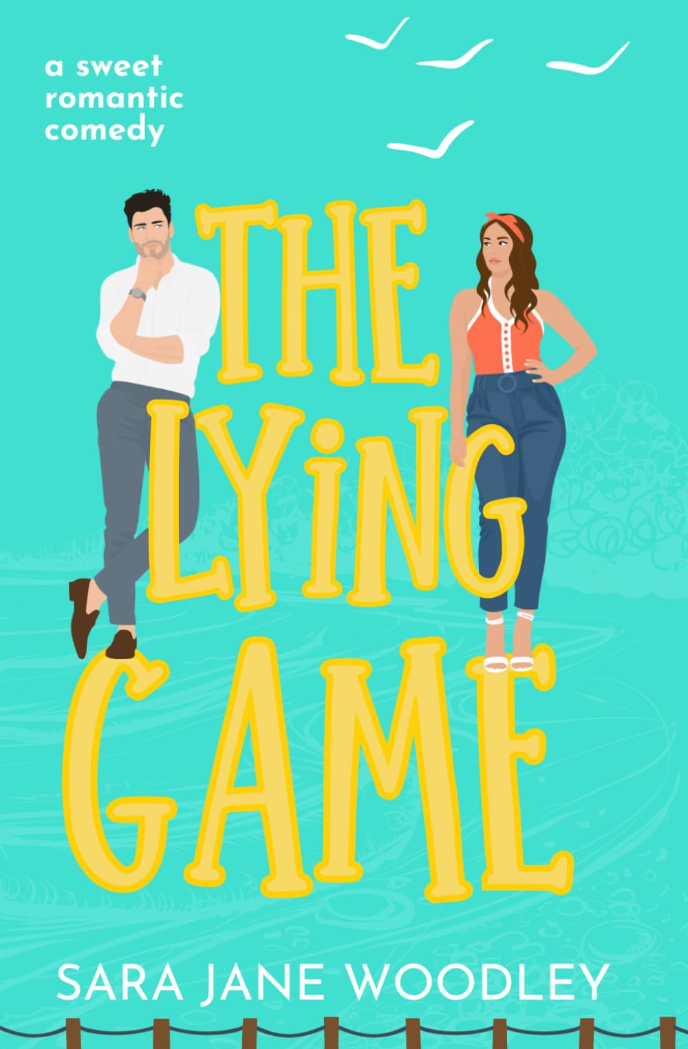 The Lying Game: A sweet grumpy/sunshine, small town romcom: 1 (The Brighton Brothers)