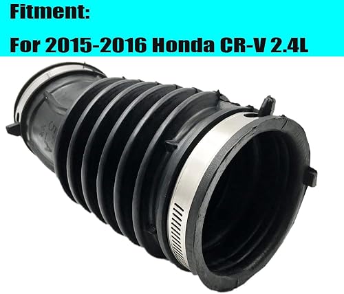 Miniatura 3 de Huayicarbpart - Tubo de manguera de admisión para filtro de aire compatible con Honda CR-V 2.4L 2015-2016 17228-5LA-A00