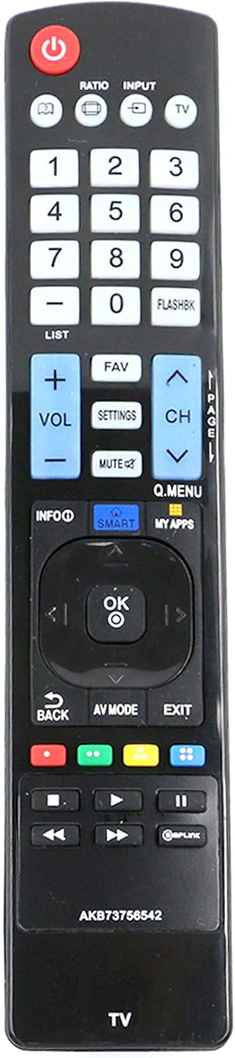 Cheap New AKB73756542 AKB73756567 Replace Remote fit for LG Smart TV 32LN570B 32LN5750 39LN5700 42LN5700 47LN5600 47LN5700 47LN5710 50LN5700 55LN5600UI 55LN5700 60LN5600UB 60LN5700 60LN5710 AGF76692608