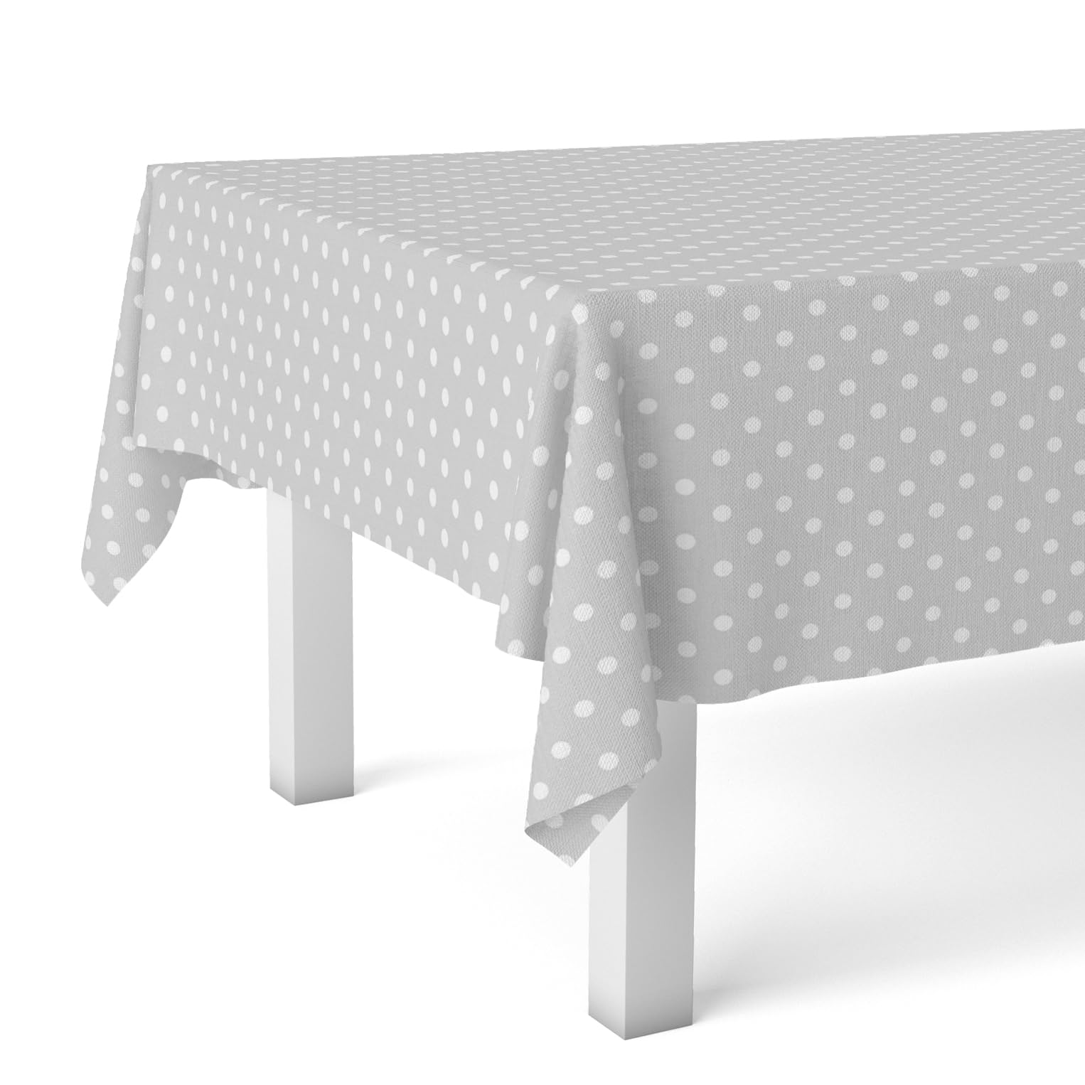 Martina Home Oilcloth Tablecloth MOTAS Grey 250 x 140