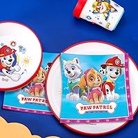 Vista 4 de Artículos para fiesta de cumpleaños Paw Patrol, servilletas, niña, Rosado