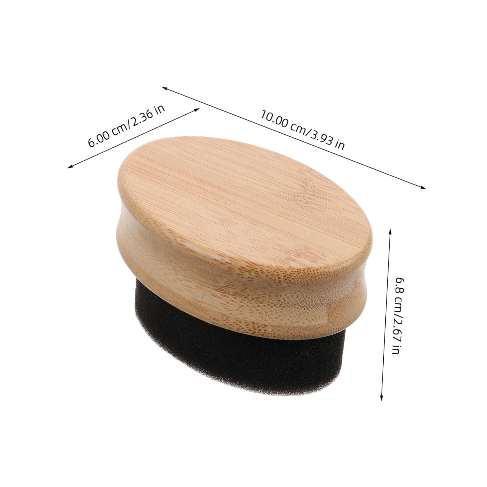 CONGARTENO Chopping Board Oil Applicator Sponge Pad Ergonomic Wooden Utensil for Easy Wax and Oil Application Cutting Boards and Kitchen Tools