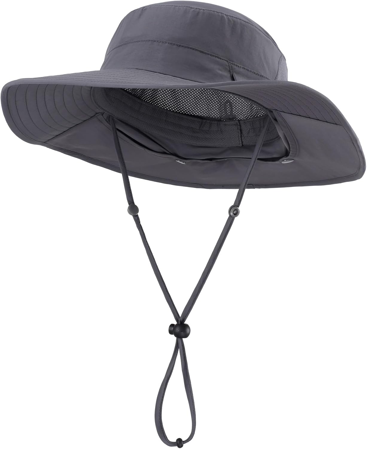 Home Prefer UPF 50+ Sun Hats for Men Women Wide Brim Fishing Hat with Neck Flap Summer Safari UV Protection Bucket Hat - Image 2