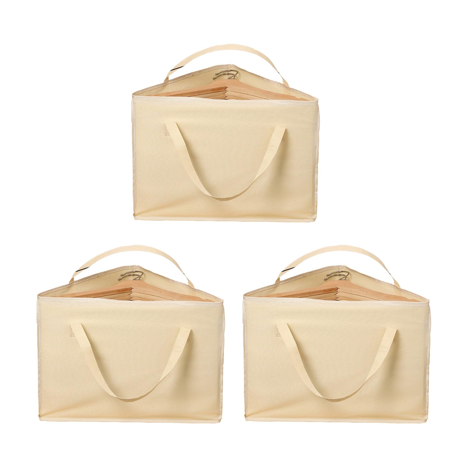 Seasonal Clothes Hanger Storage Bag Portable Foldable Efficient Space Management Organizers Large Capacity Bag