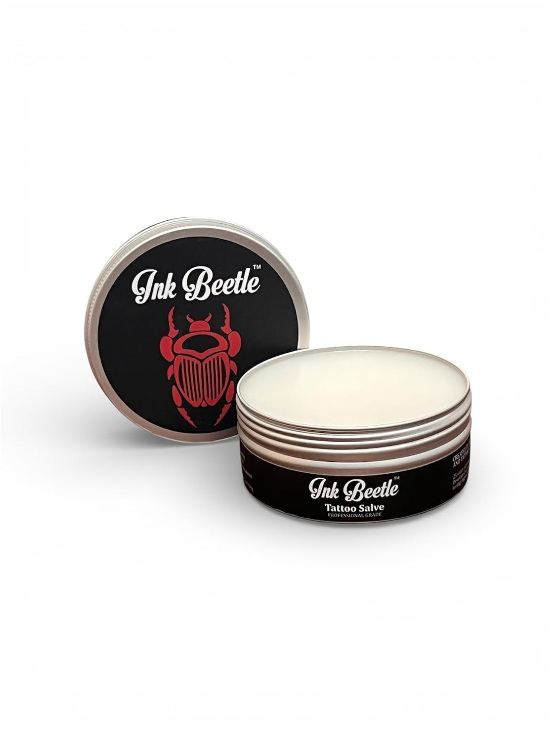 Tattoo Salve - Serious healing and bold results. Crafted with all-natural ingredients, this powerhouse formula feeds your skin exactly what it needs to recover fast and heal clean.