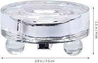 Vista 2 de Uonlytech Base de lámpara de mesa con luces LED, base iluminada para cristal de resina, arte de resina, soporte de arte de vidrio, enchufe de EE.