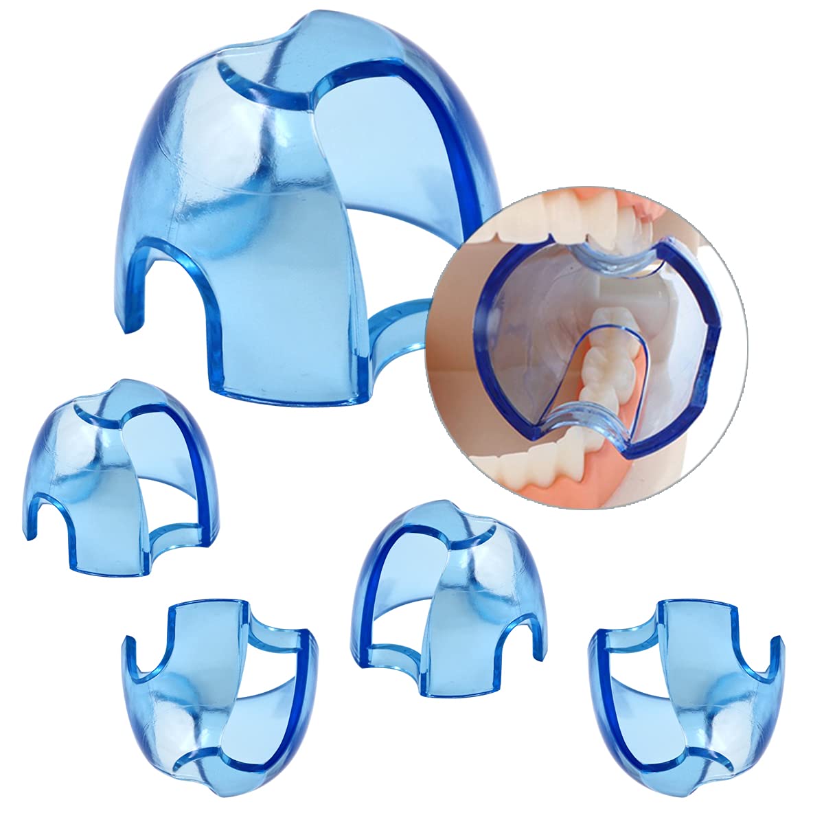 6 PCS Dental Mouth Prop Bite Block, New Type Dental Cushion for Anterior Front/Posterior Teeth, Teeth Opening Supporter, Cheek Retractor, Orthodontic Mouth Opener, Dentist Helper (Posterior Teeth) : Industrial & Scientific