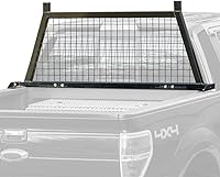 Vista 2 de ELEVATE OUTDOOR Bastidor Protector Ajustable de Acero para Camioneta Pickup - Pantalla de Alambre - Sin Obstrucción de Vista - Ajustable 63.5